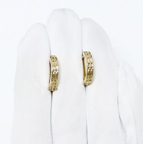 Серьги из лимонного золота МАГНАТ МА 011547Л МА 011547Л фото